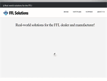Tablet Screenshot of fflsolutions.com